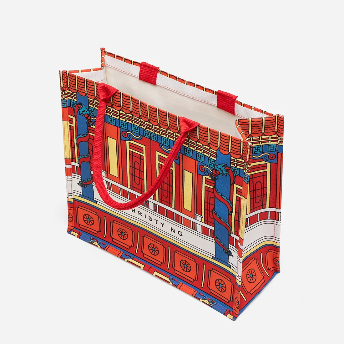 Palace Large Canvas Tote Bag