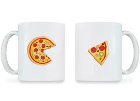 Piece Pizza & Slice - Couple Coffee Mugs