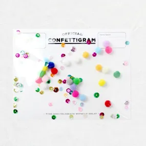 Pom Poms Confettigram