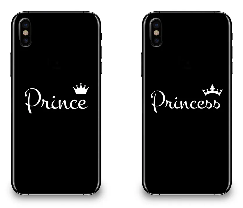 Prince & Princess - Couple Matching Phone Cases