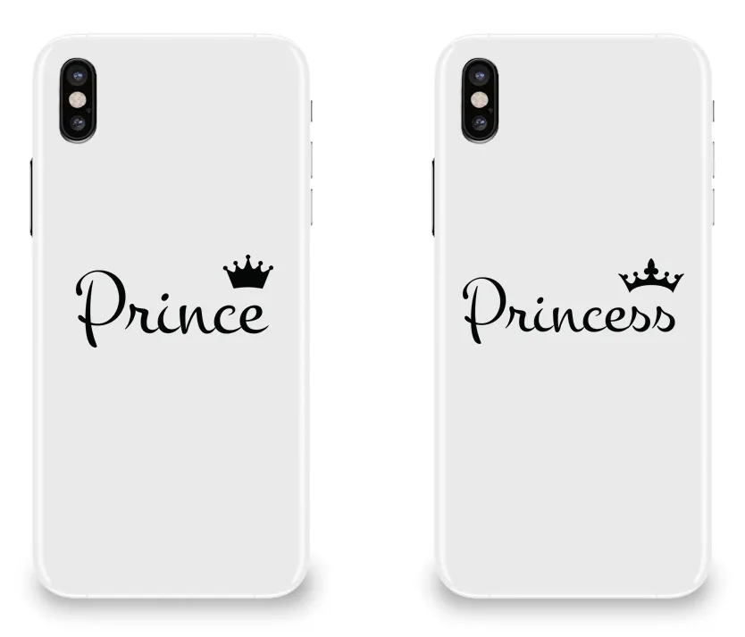 Prince & Princess - Couple Matching Phone Cases