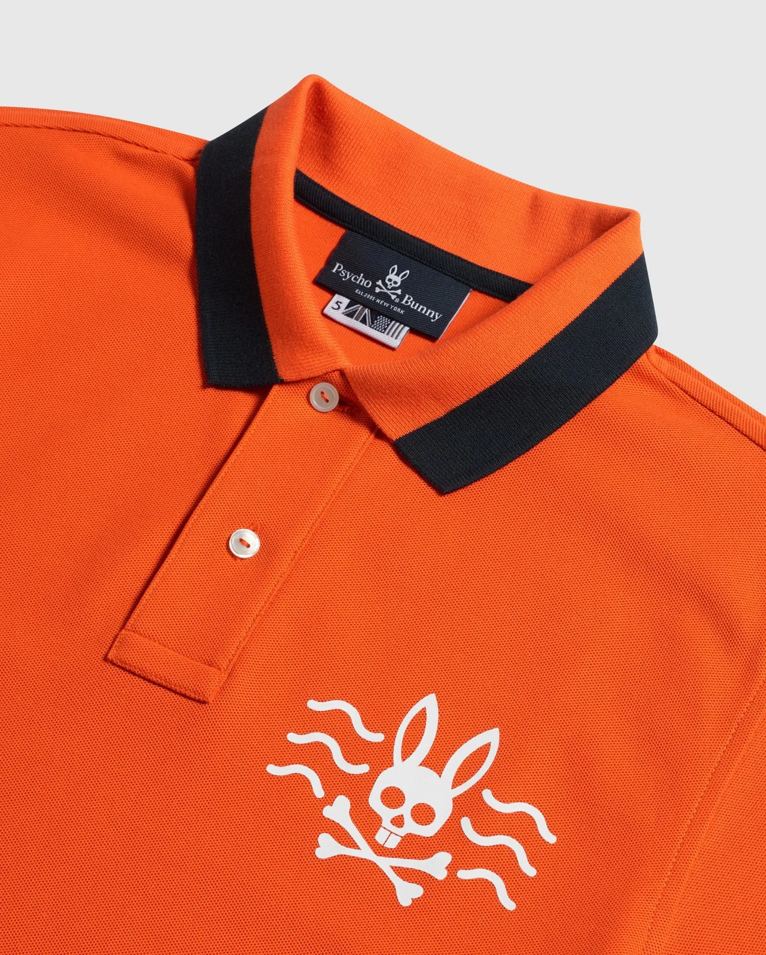 Psycho Bunny Filcham Polo (Sunset Orange)