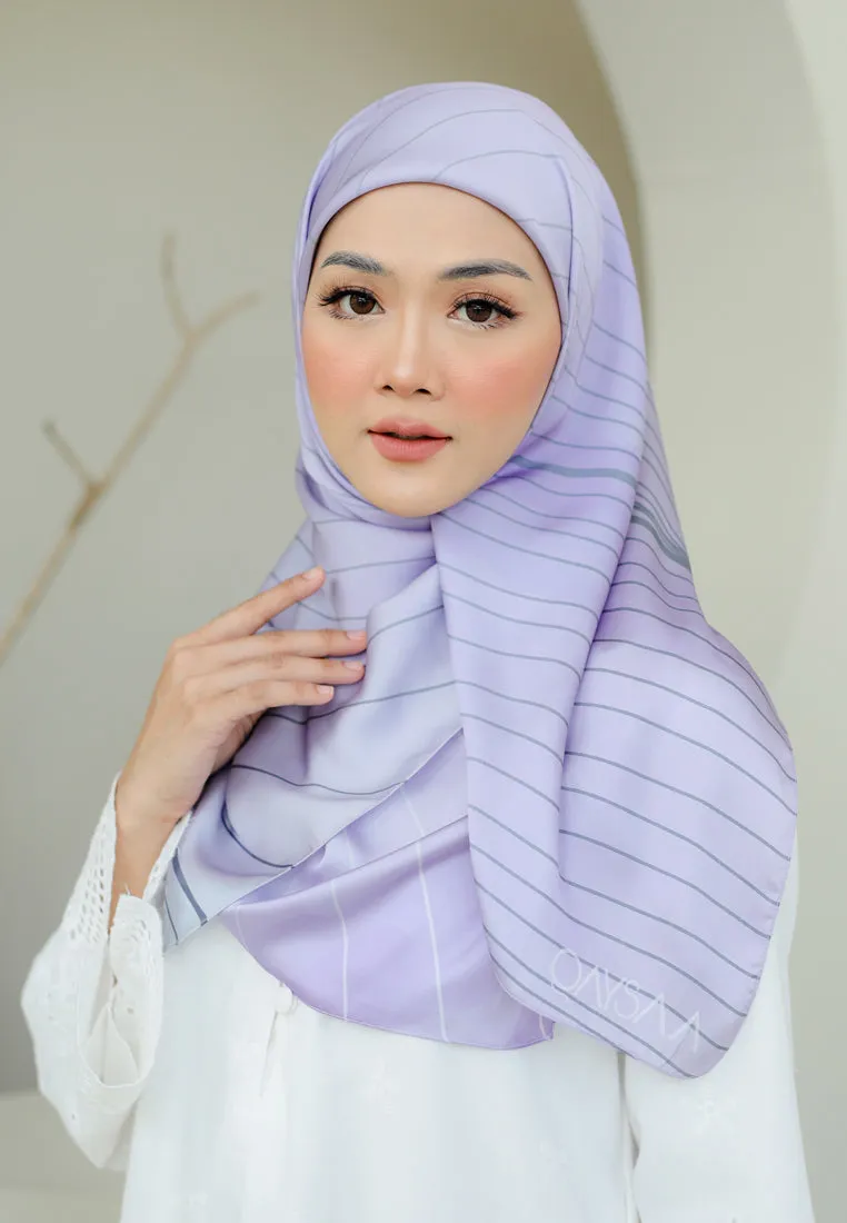 Qaseh Square Hijab (Lilac)