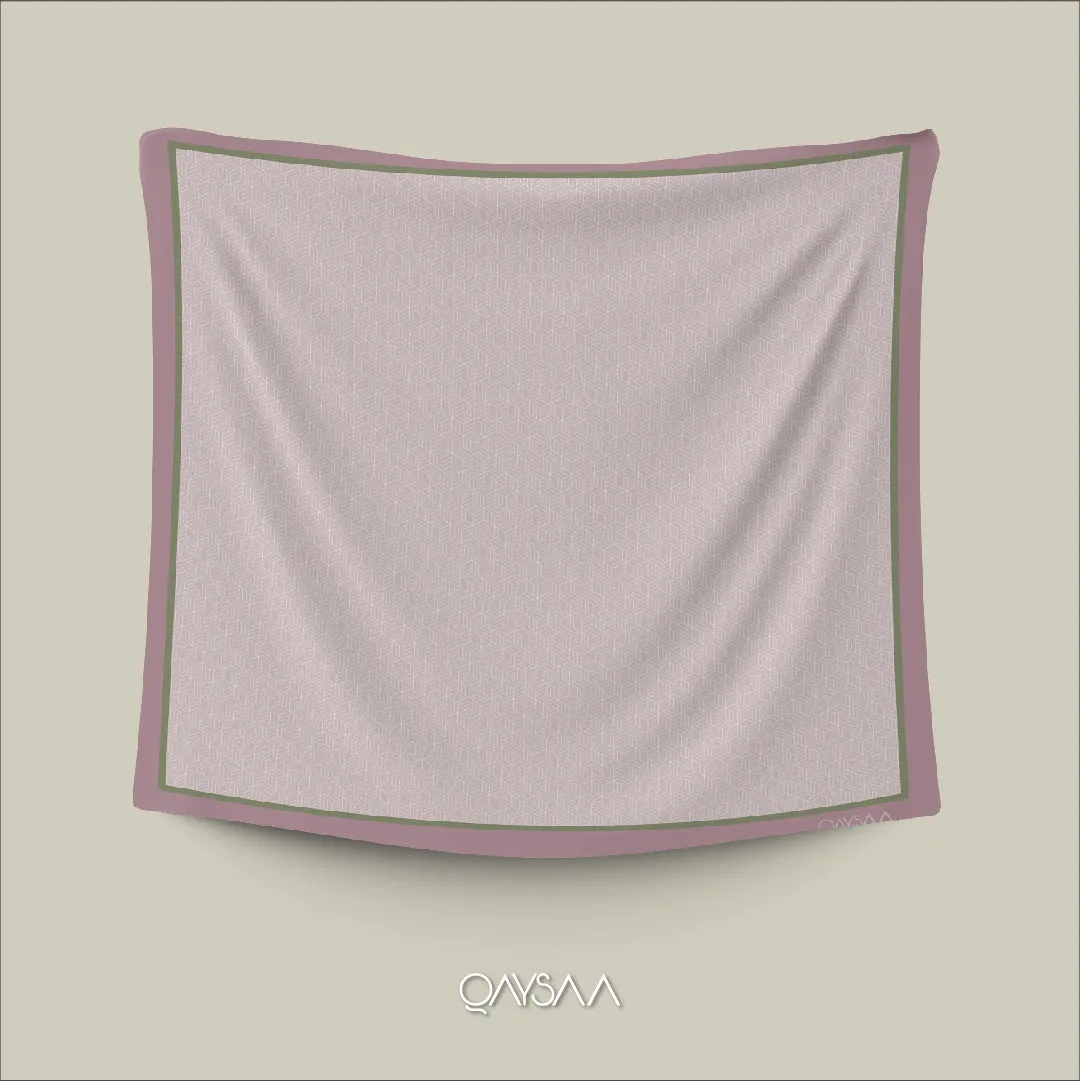 Qurnia Square Hijab (Soft Lilac)