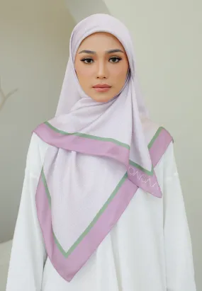 Qurnia Square Hijab (Soft Lilac)