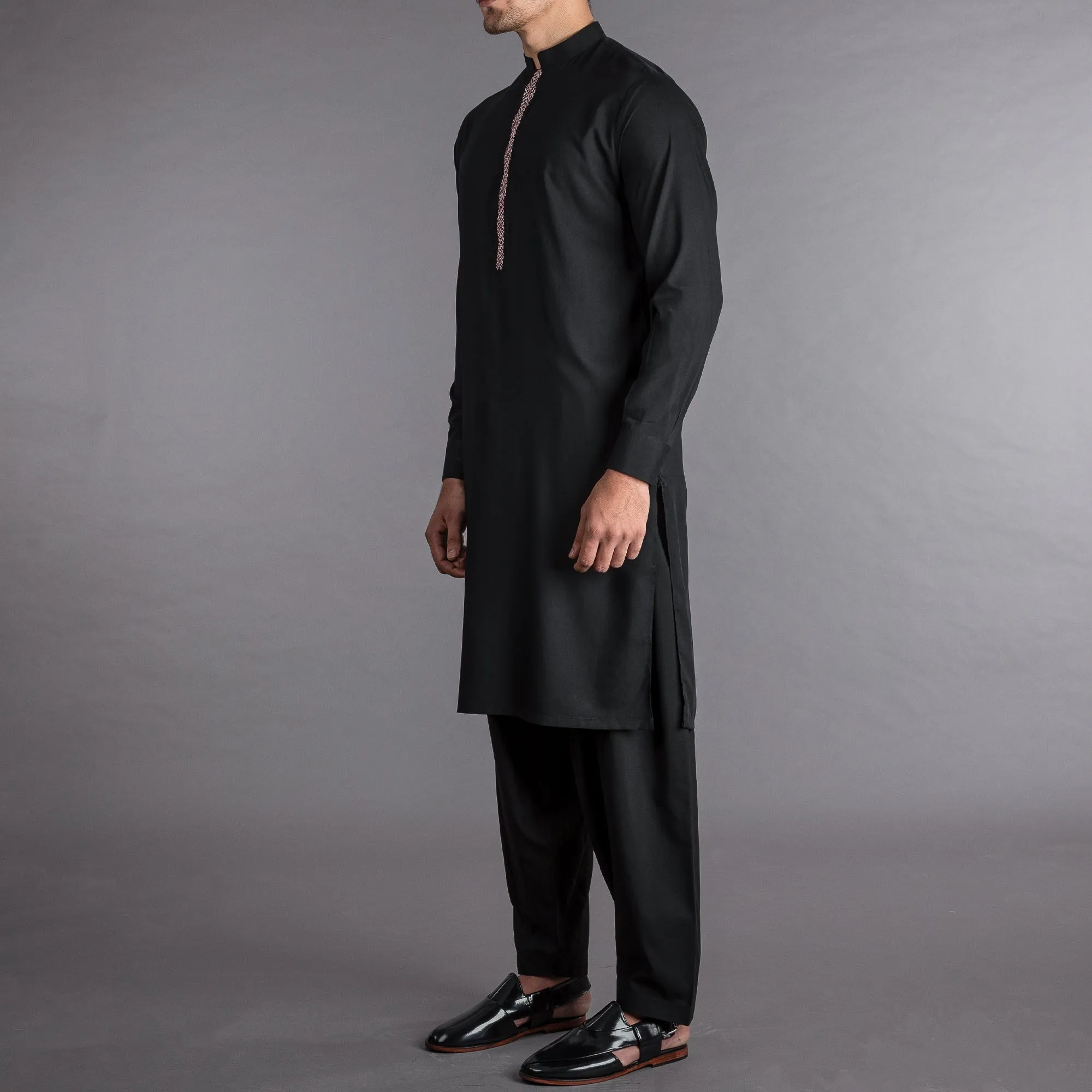 Riwaaj - Black Shalwar Qameez