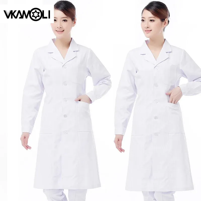 short/ Long sleeve Women's working clothing man uniform lab coat clothing doctor coat nurse uniform lab coats