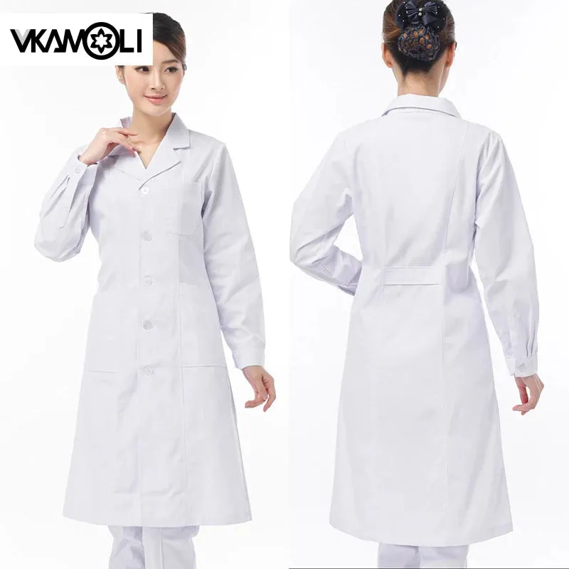 short/ Long sleeve Women's working clothing man uniform lab coat clothing doctor coat nurse uniform lab coats