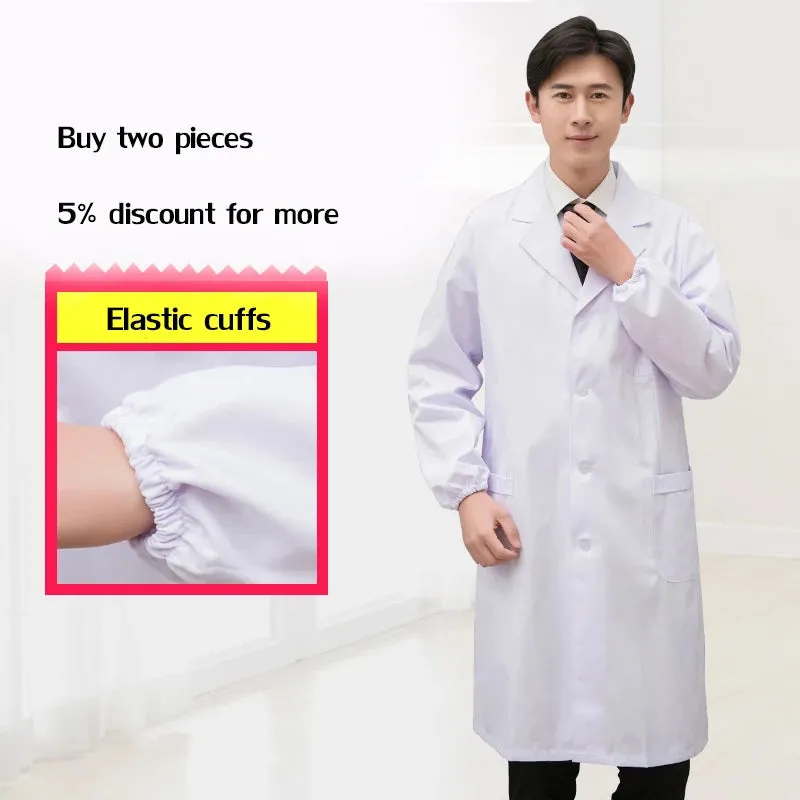 short/ Long sleeve Women's working clothing man uniform lab coat clothing doctor coat nurse uniform lab coats