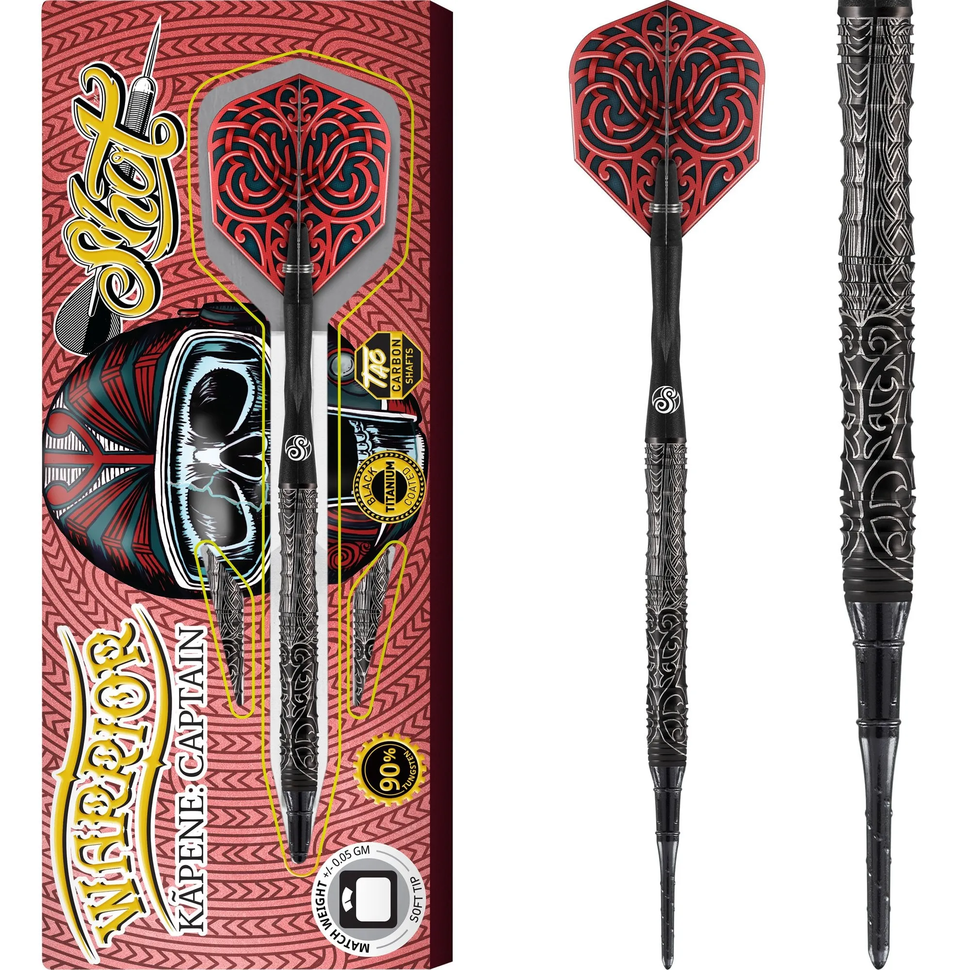 Shot Warrior Kpene: Captain Steel Tip Darts