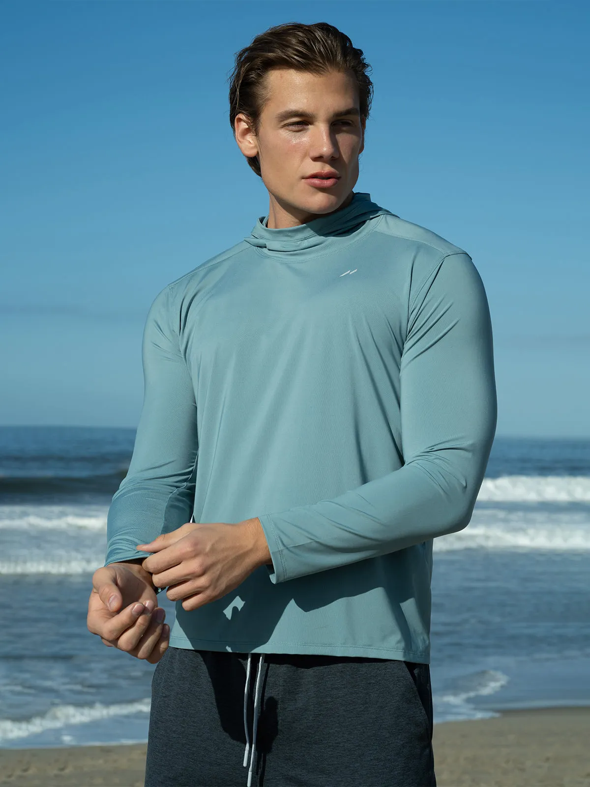 Softest Stealth Hoodie Luxury Touch Stretch Baselayer