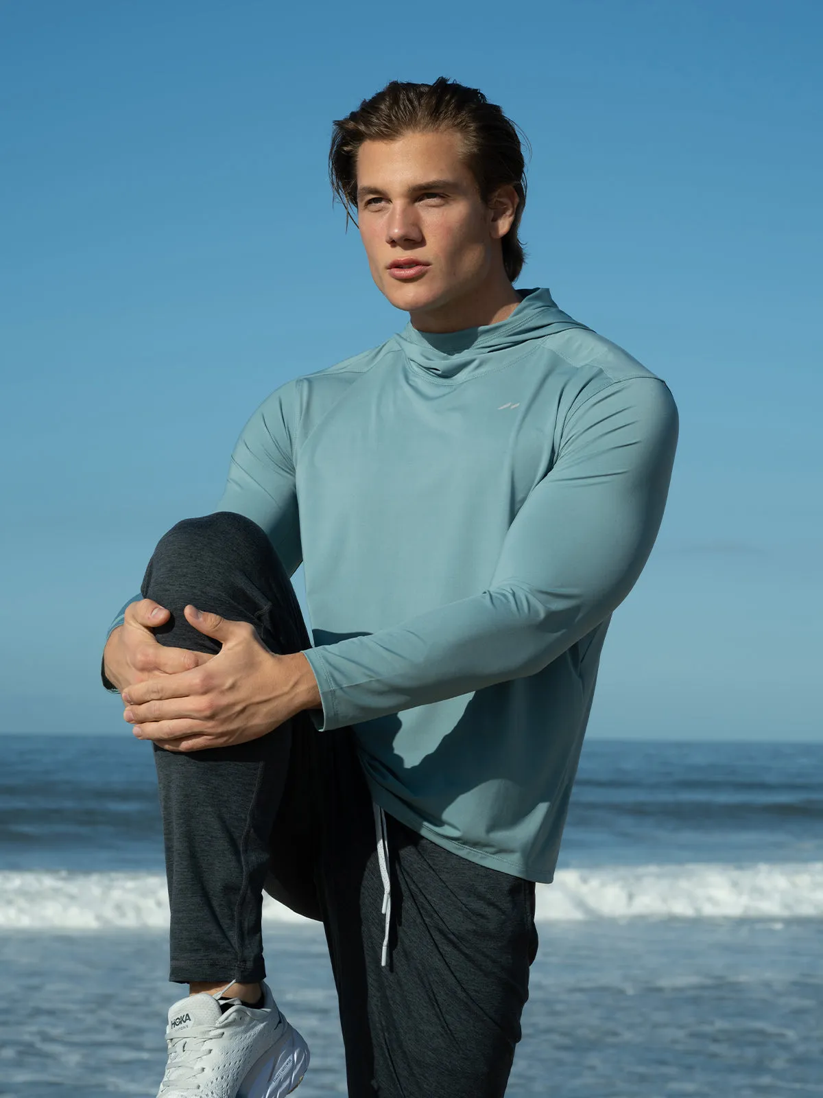 Softest Stealth Hoodie Luxury Touch Stretch Baselayer