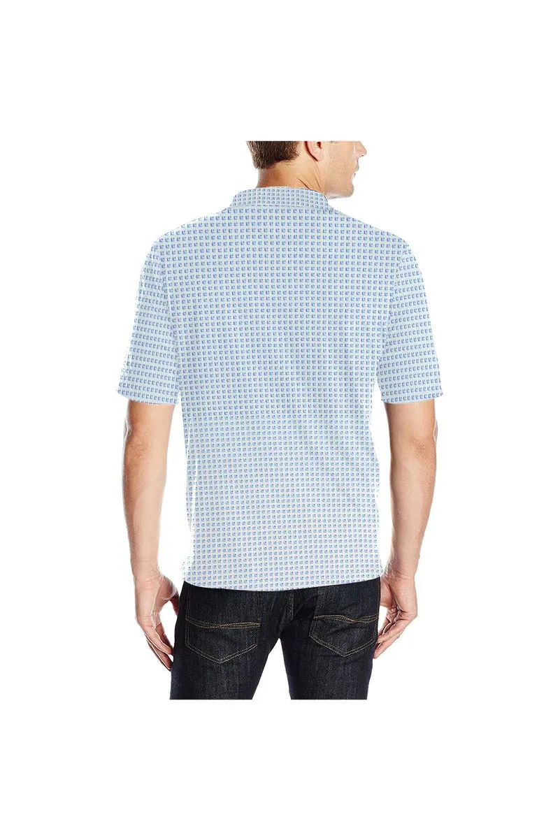 square biz Men's Polo Shirt