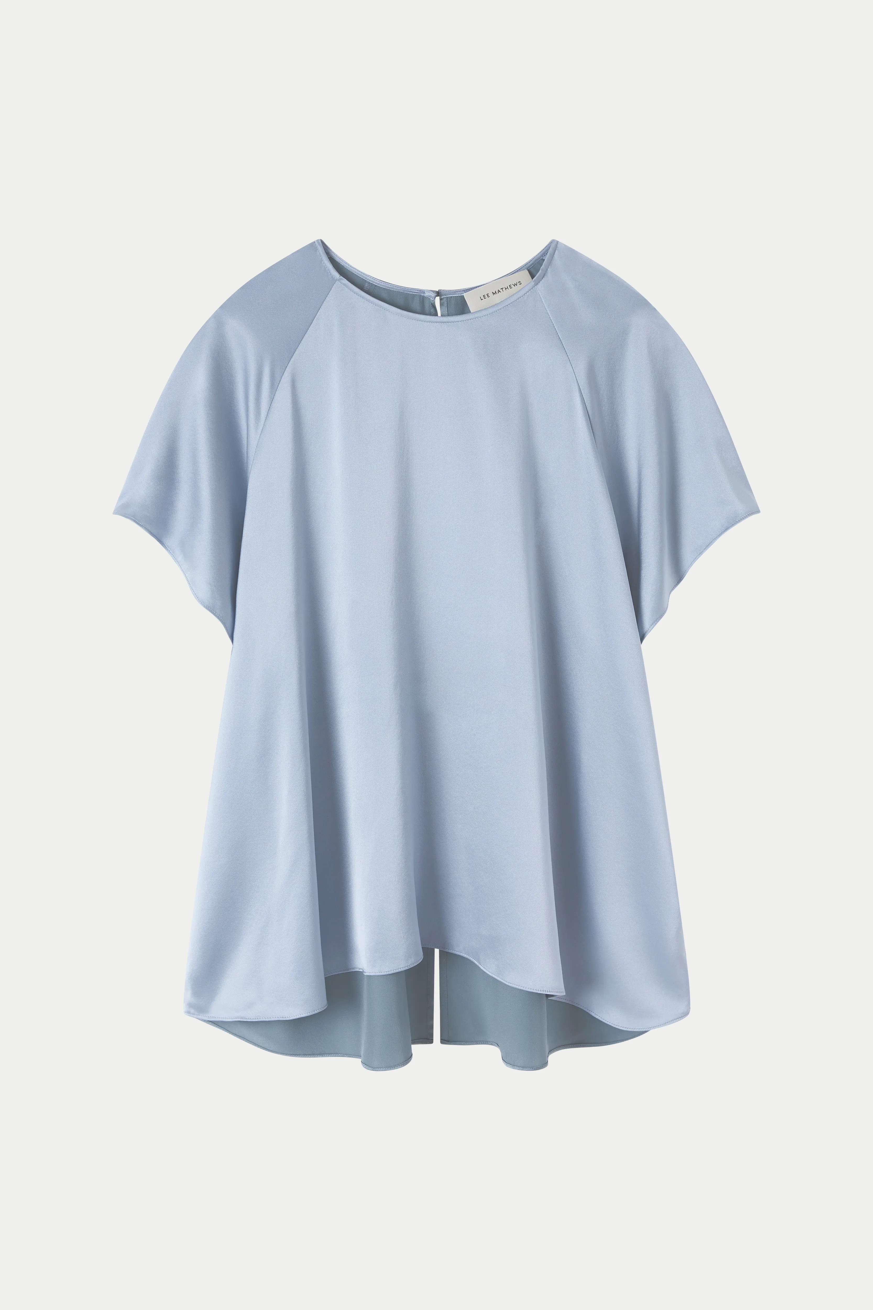 Stella Silk Satin Raglan Tee