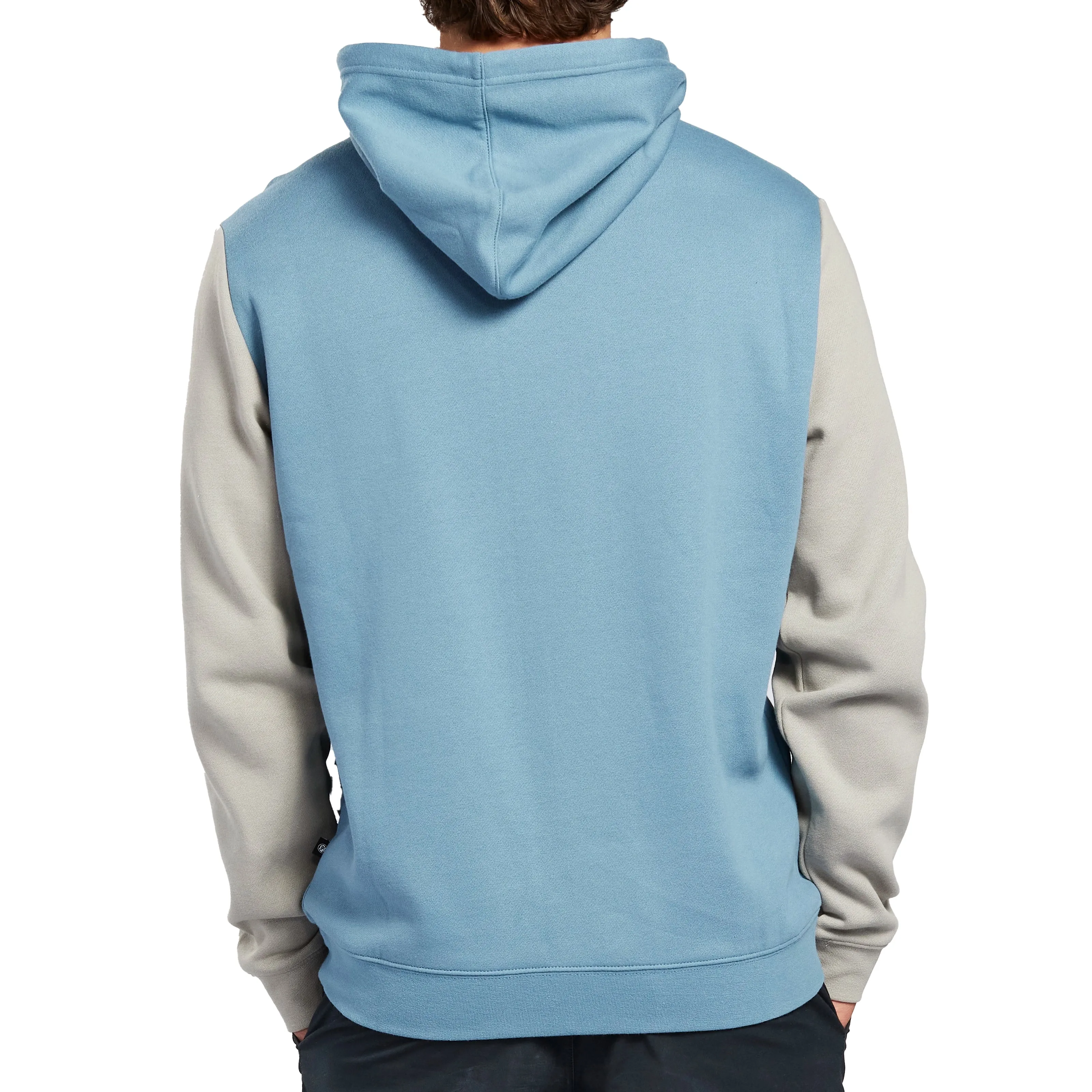 Throttle Blocked Pullover Fleece Hoodie