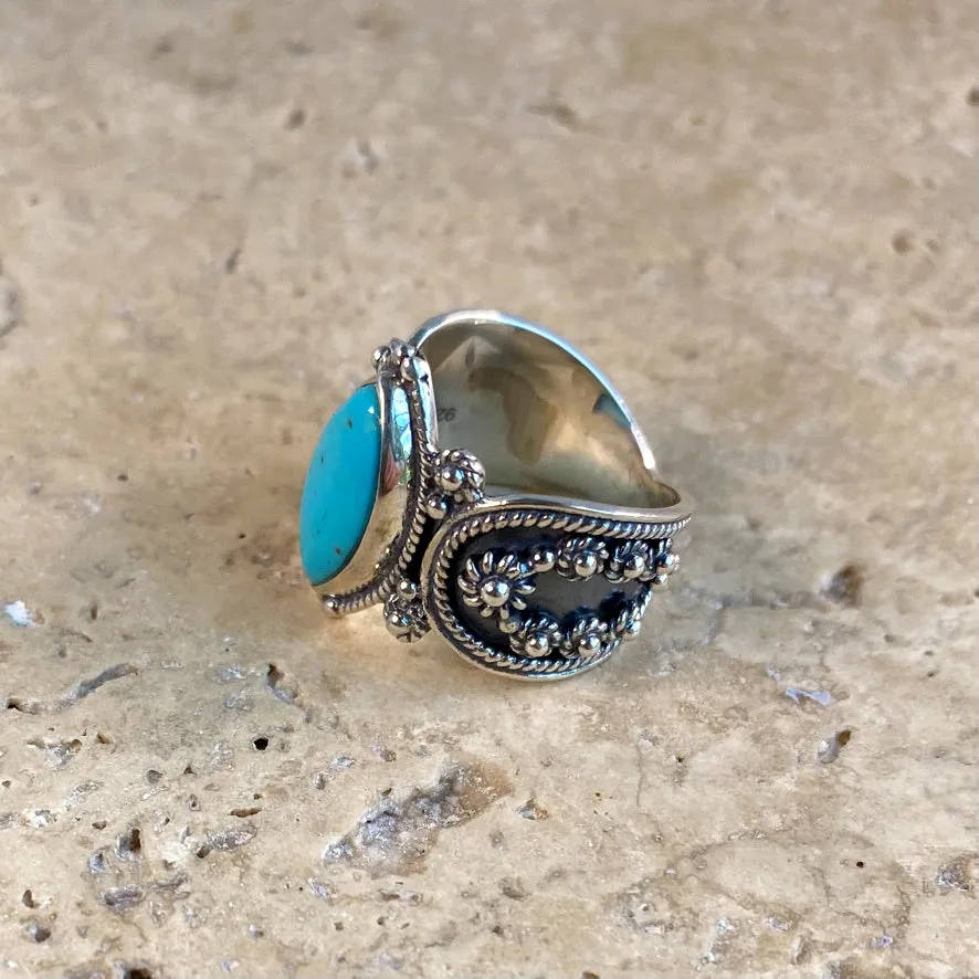 Turquoise Ring - Marquise