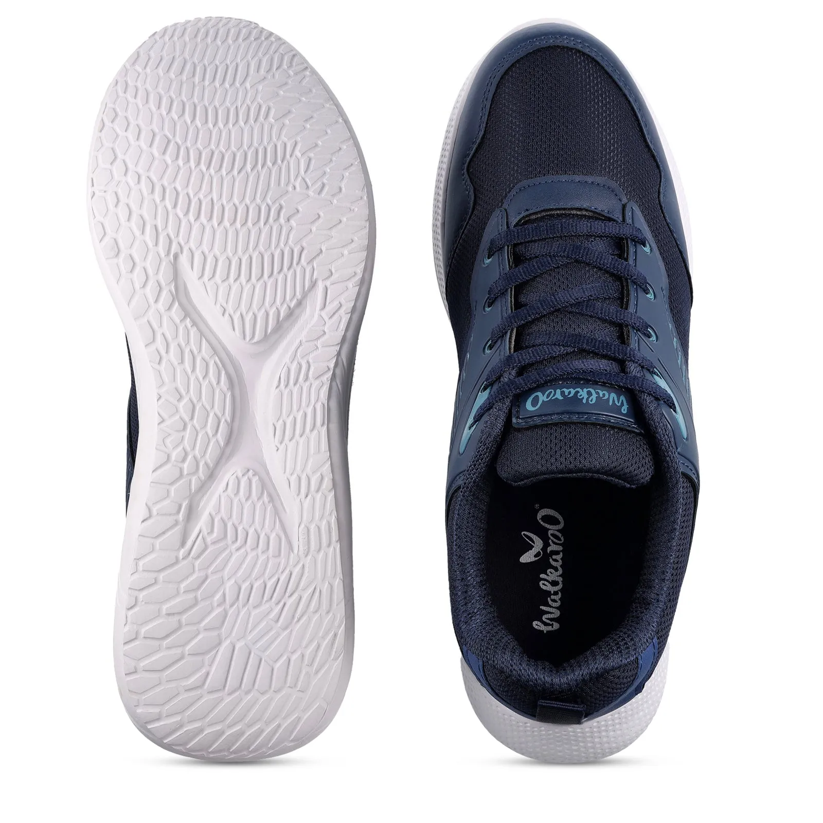 Walkaroo Men Running Shoes - WS3055 Navy Blue