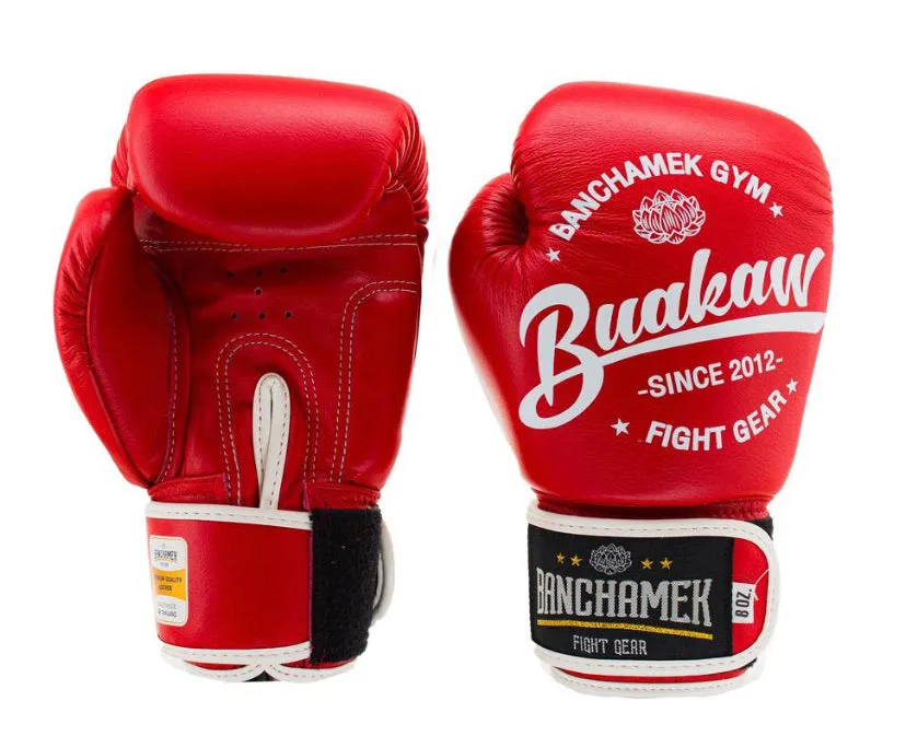 泰拳拳套 Thai Boxing Gloves : Buakaw BGL-W1 Red